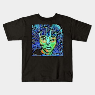 Melting Eyes Kids T-Shirt